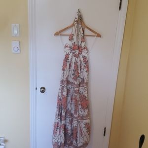 NWT Oasis Floral Maxi Dress Size 8